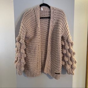 Hand-knit Boutique Cardigan